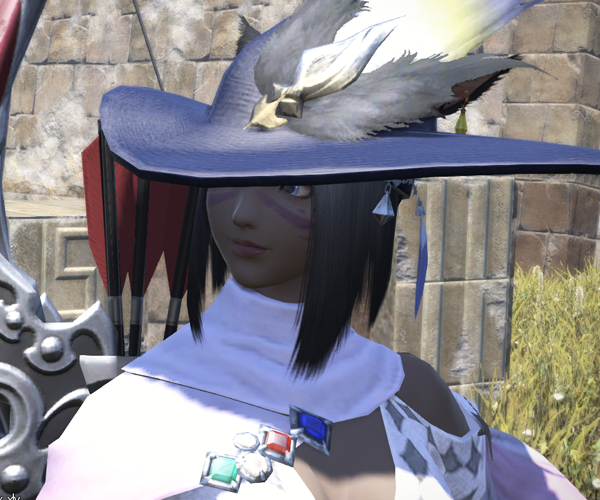 HAT OF AWESOME Never before has Eorzeazeroth been so stylin'.