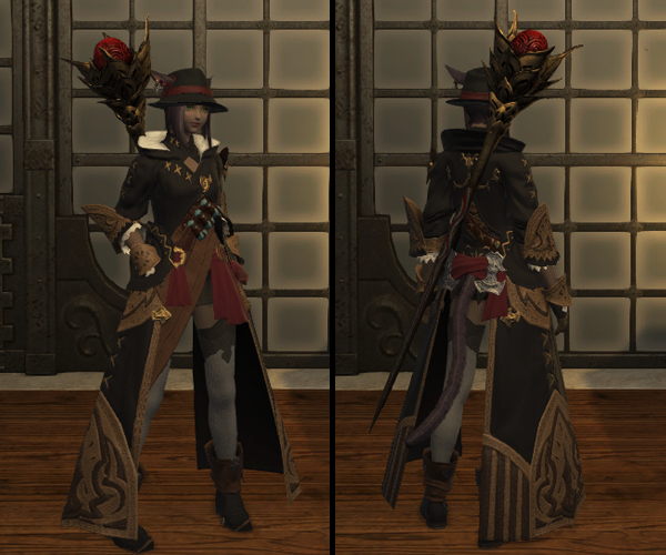 Black Mage: My First Glamour Also used for summoner (with a different weapon, of course).